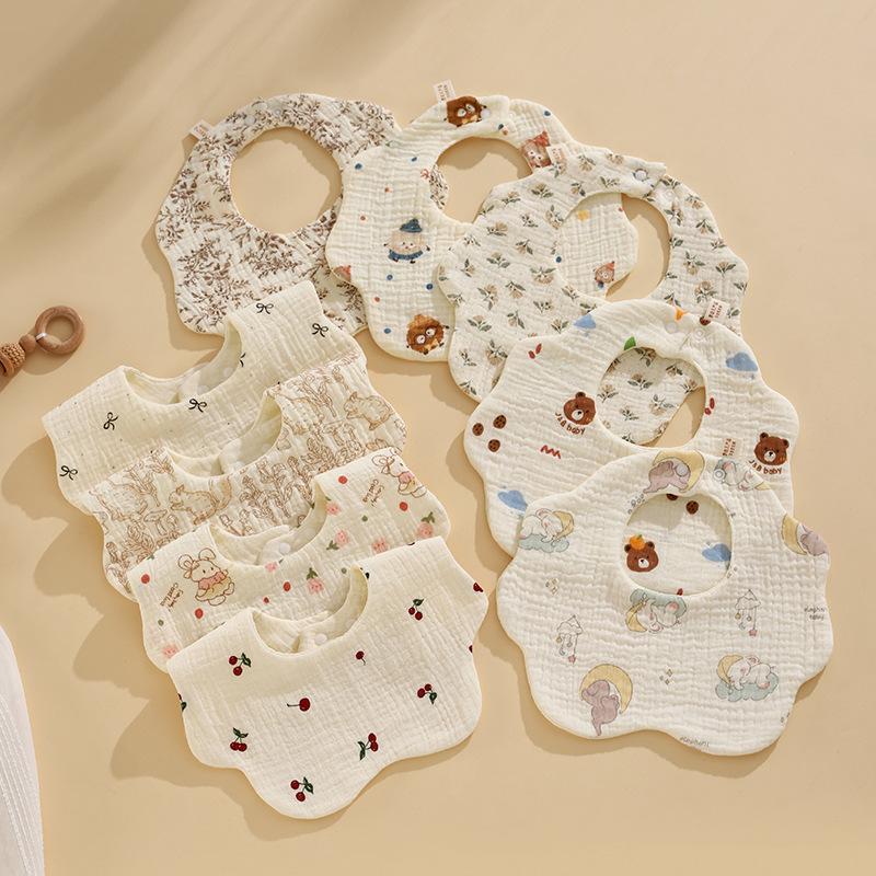 ✰✪1PC Baby Bibs Cotton Newborn - Baby Gear review and price