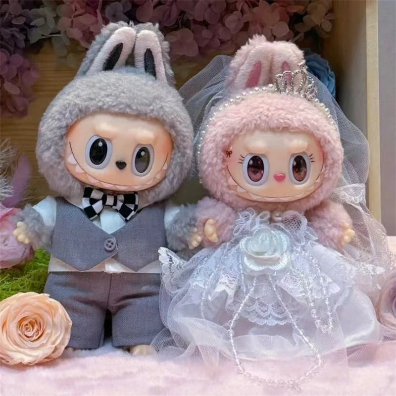 15 17cm For Labubu Doll Weddin - Baby Clothes review and price