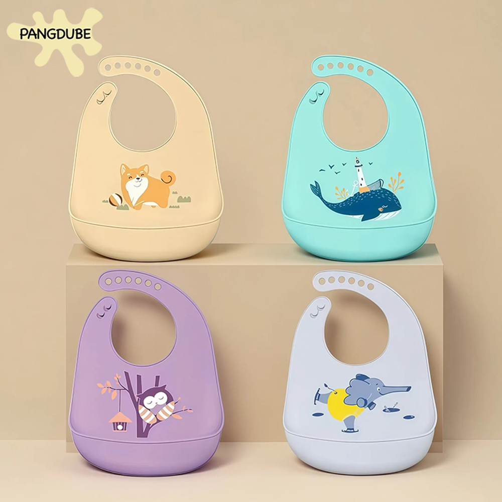 PANGDUBE Baby Bibs Waterproof  - Waterproof Baby Bibs Silicone review and price
