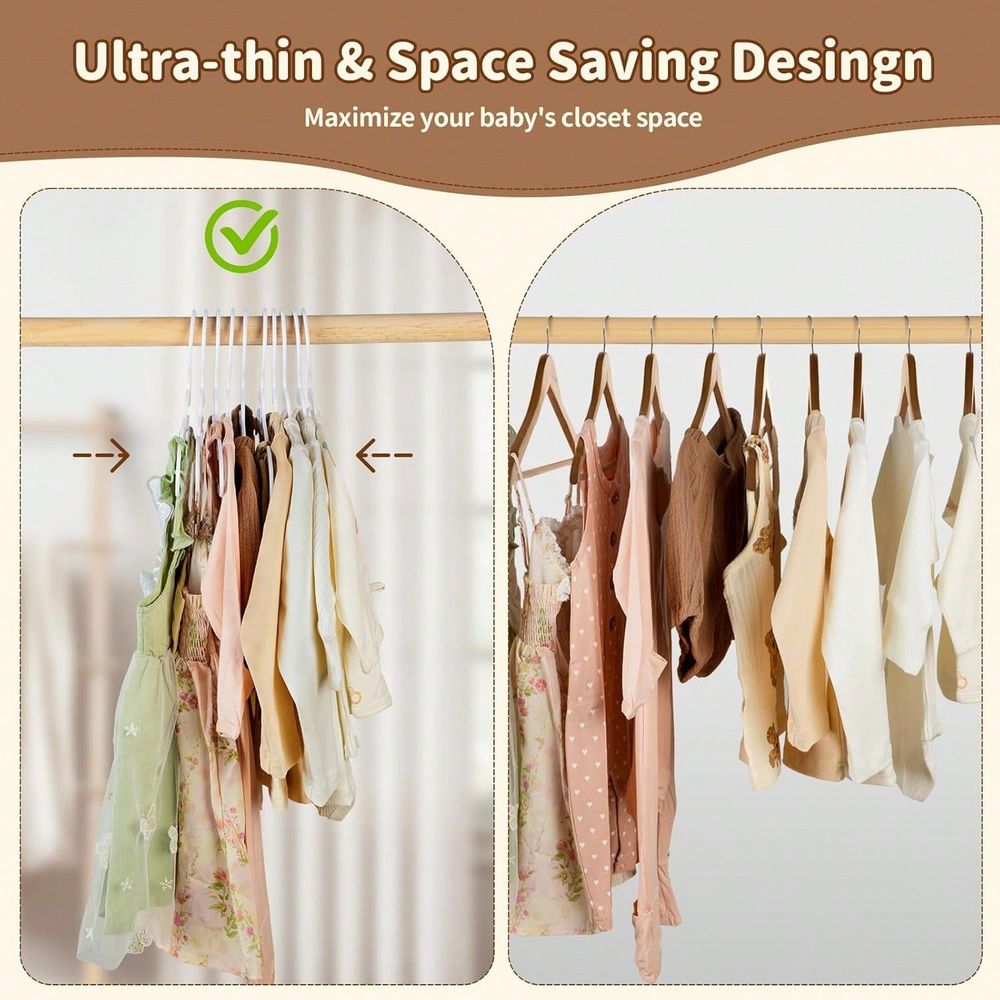 70 100 Pack Kids Hangers Plast - Baby Clothes review and price